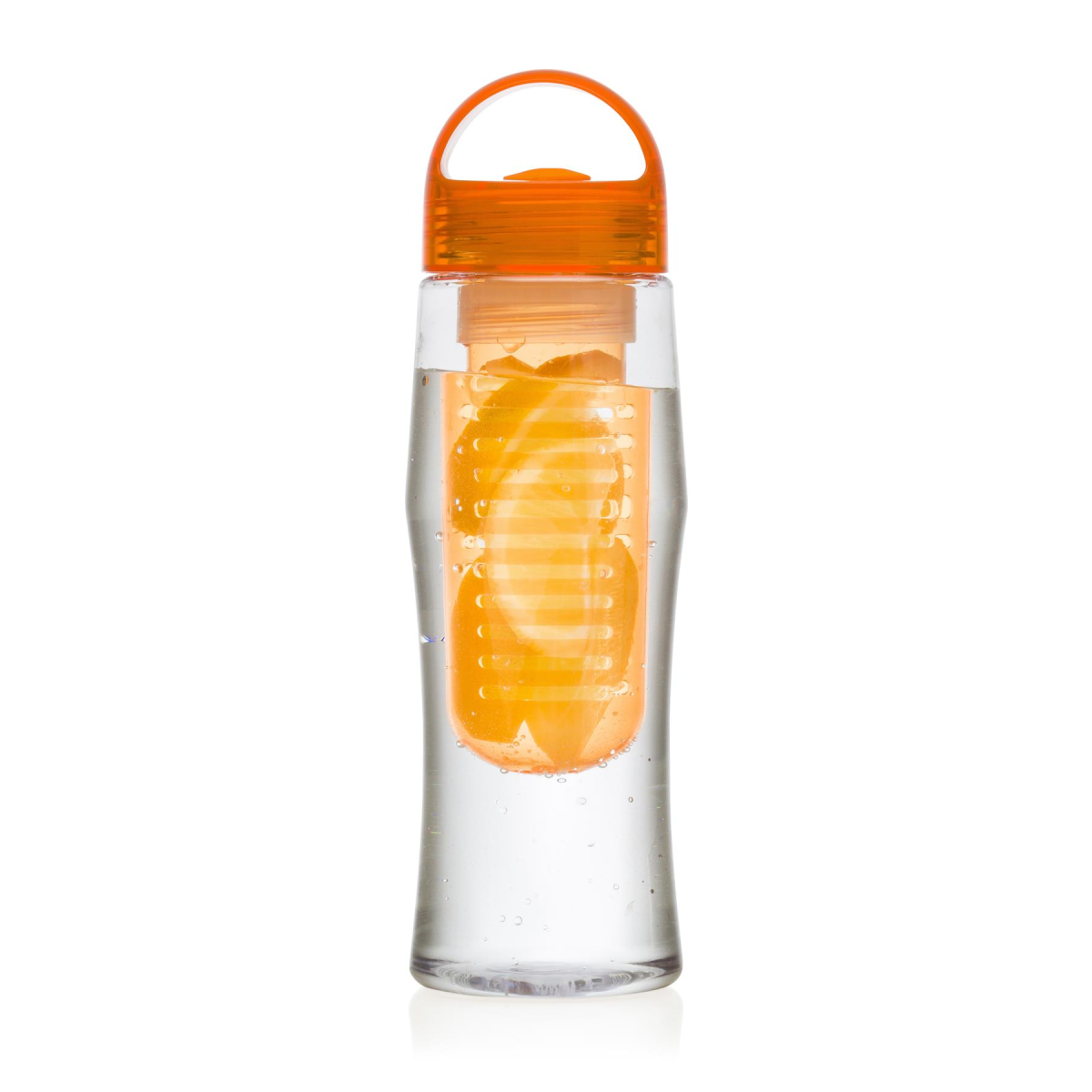 Vinsani Fruit Fuzer Water Bottle Fruit Infusion Infuser Aqua Hydration - Orange